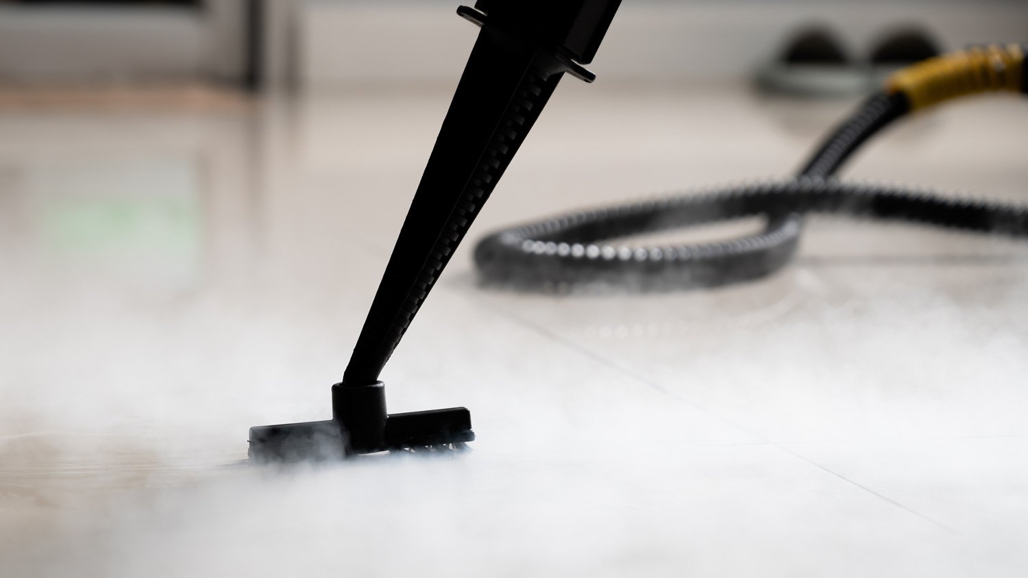 clean floors with steam