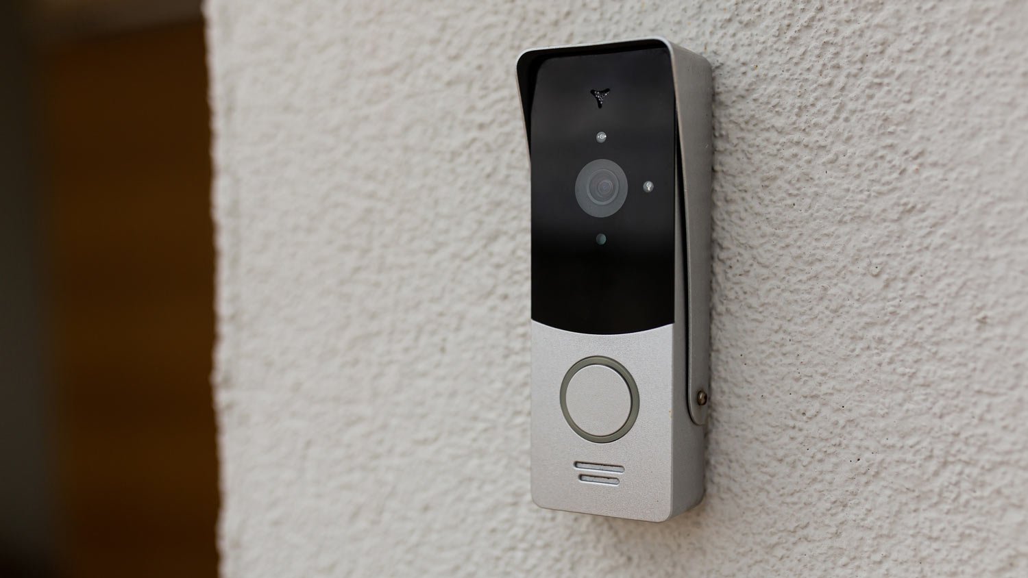 house doorbell with security camera