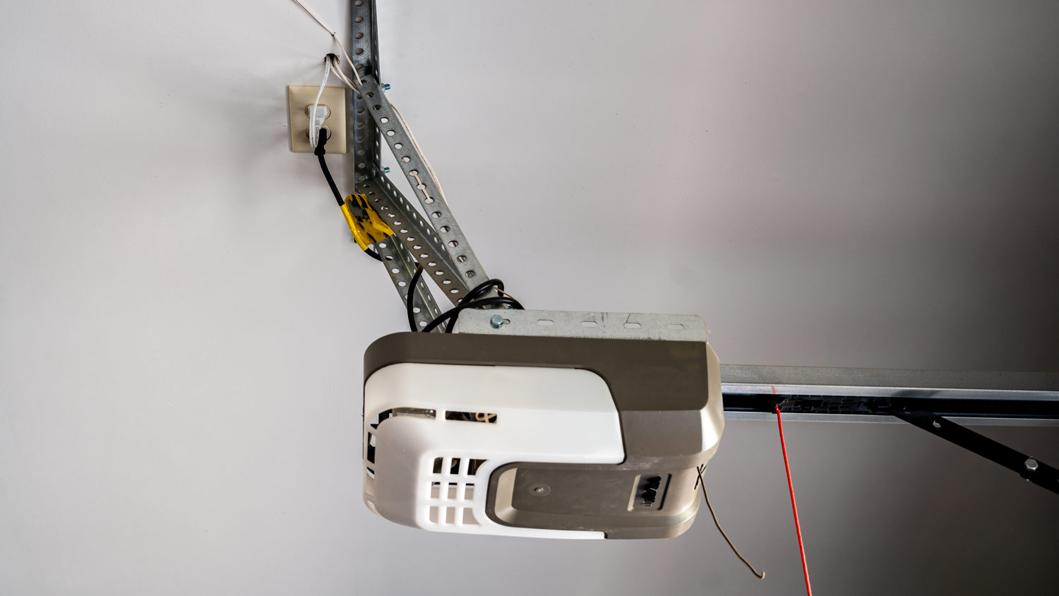 garage door opener pulley system