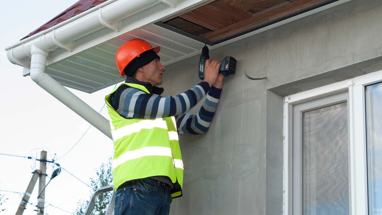 Installation of soffits