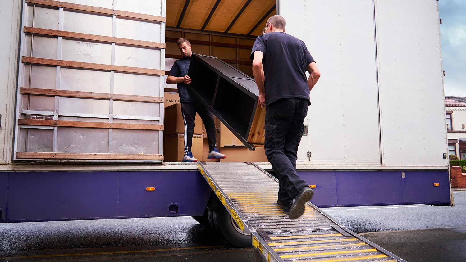 loading truck removal