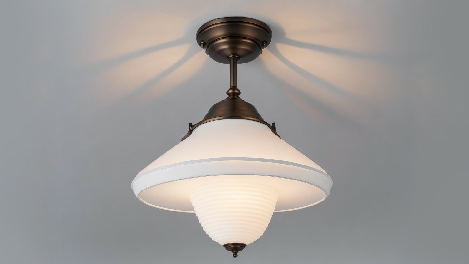 semi-flush mount ceiling fixture