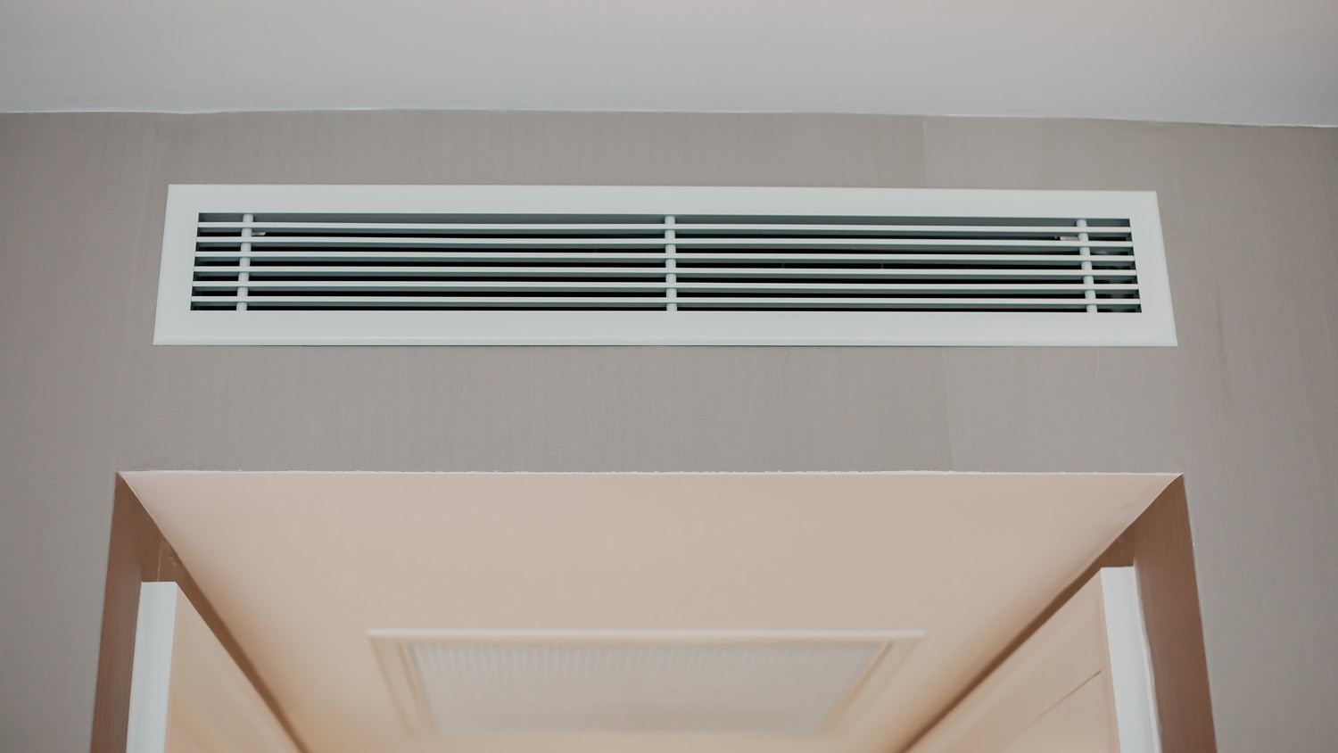air vent on wall
