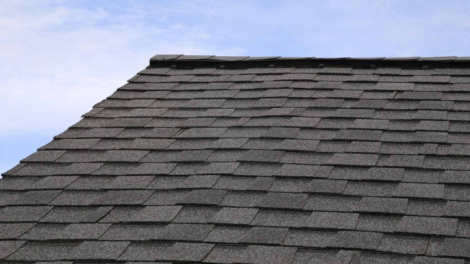 Asphalt roof shingles