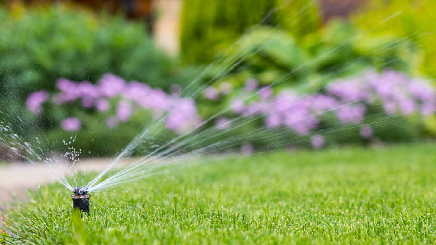 Automatic sprinkler system