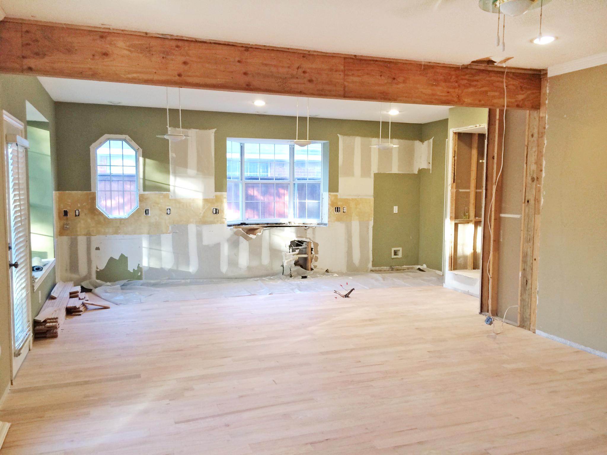 before and after remodeling