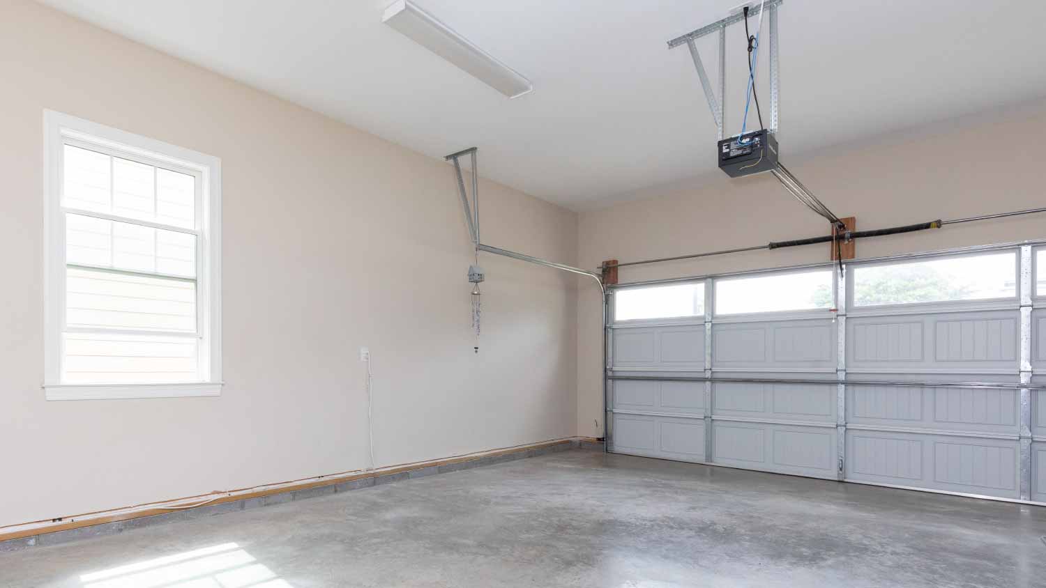 Basement garage storage