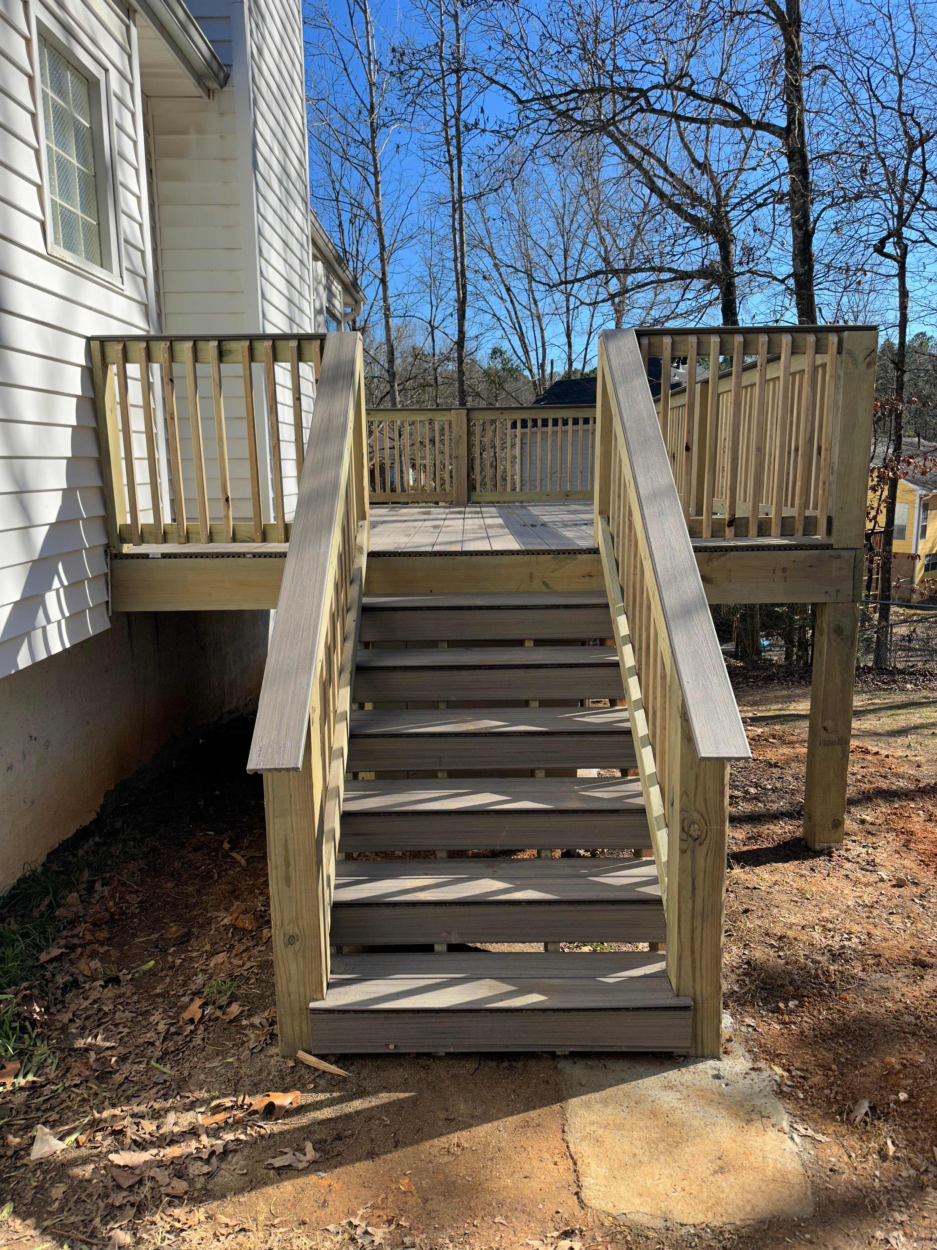 deck stairs