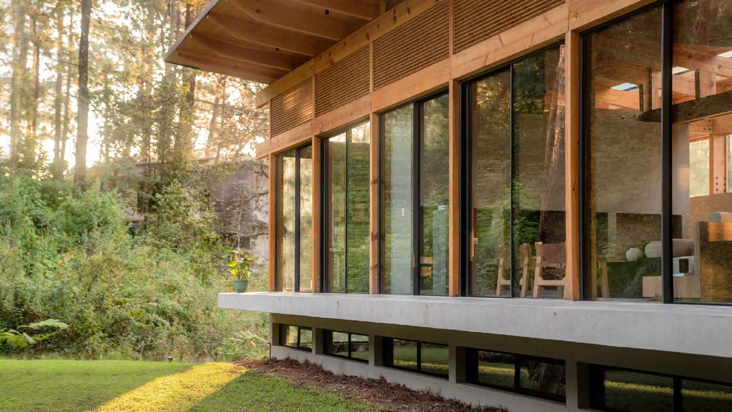 A beautiful wooden house