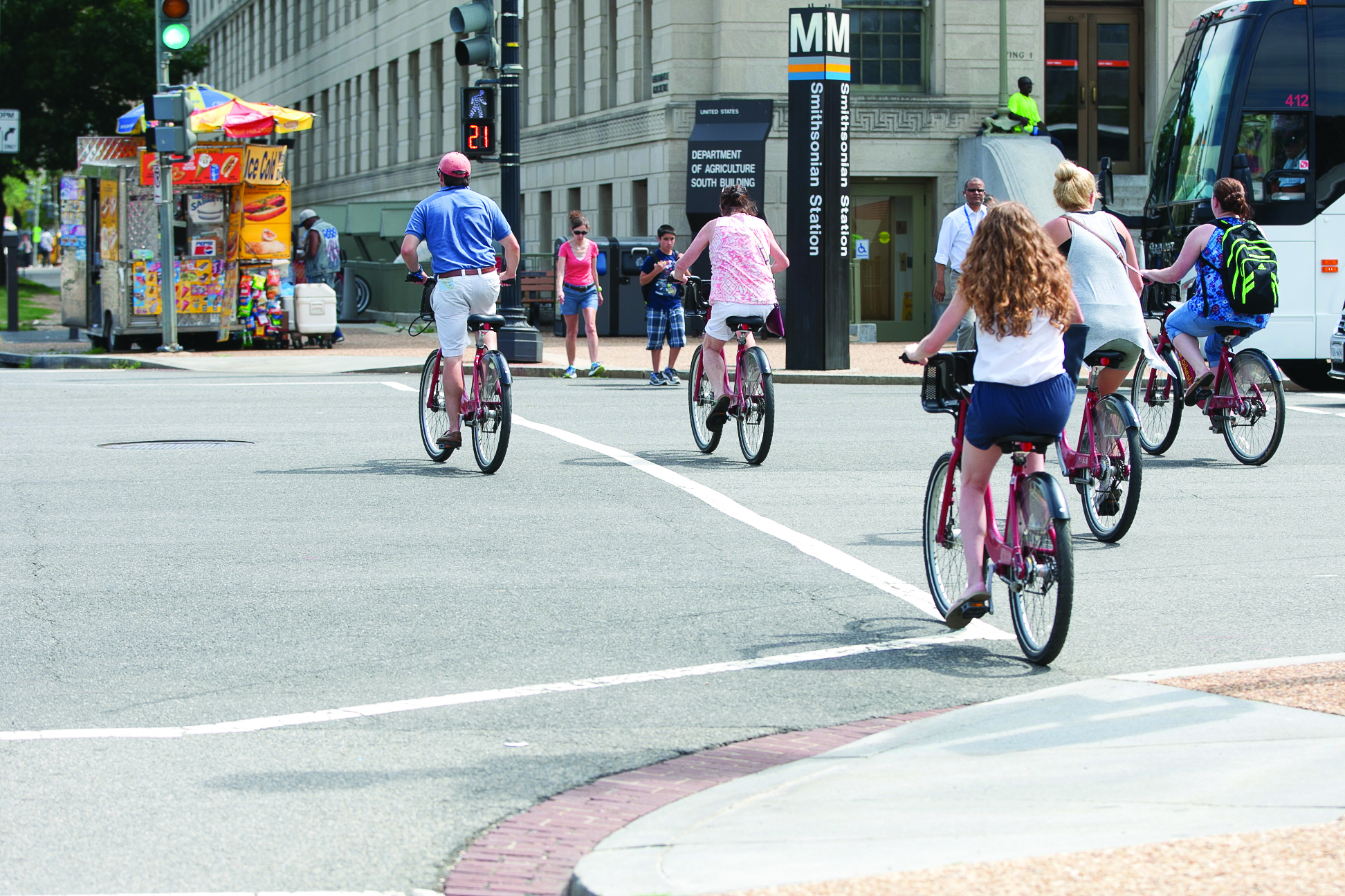Washington D.C. bike commuters