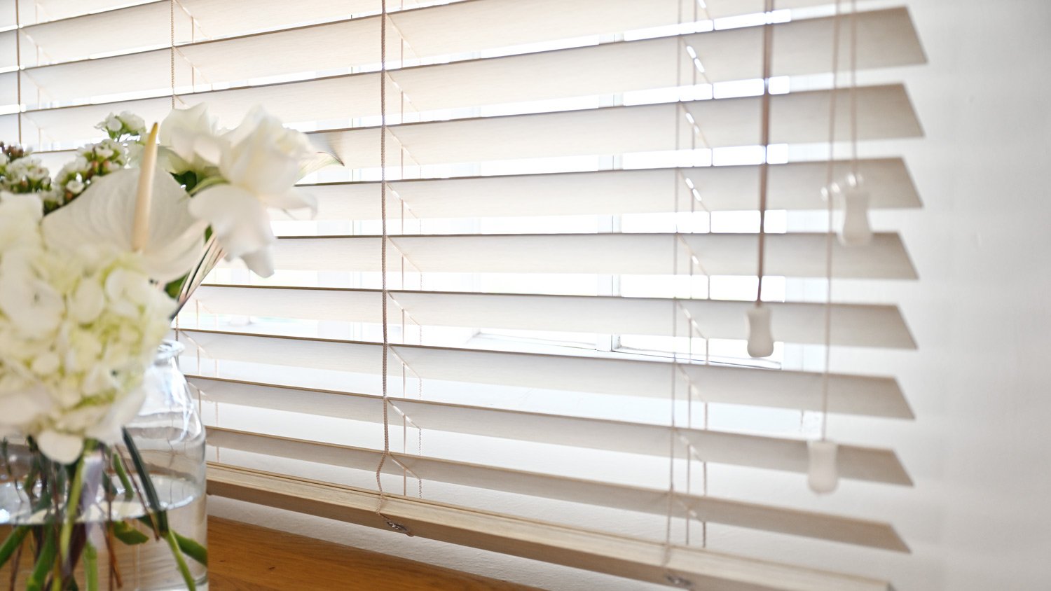 Window blinds in a modern home  