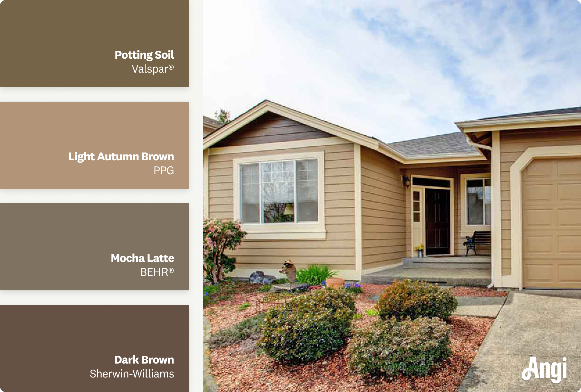 Exterior House Paint Colors Top 6 Most Attractive Options Angi Brown Exterior