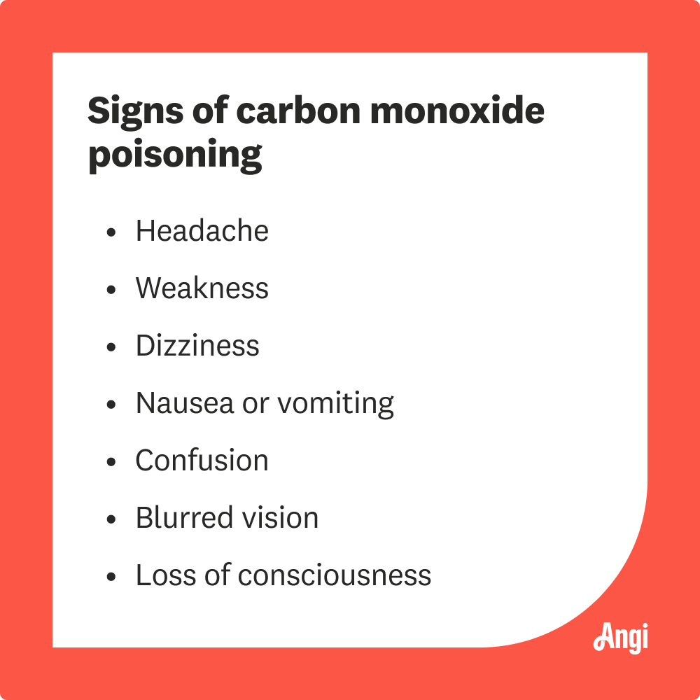 7 signs of carbon monoxide poisoning, including weakness, dizziness, and blurred vision