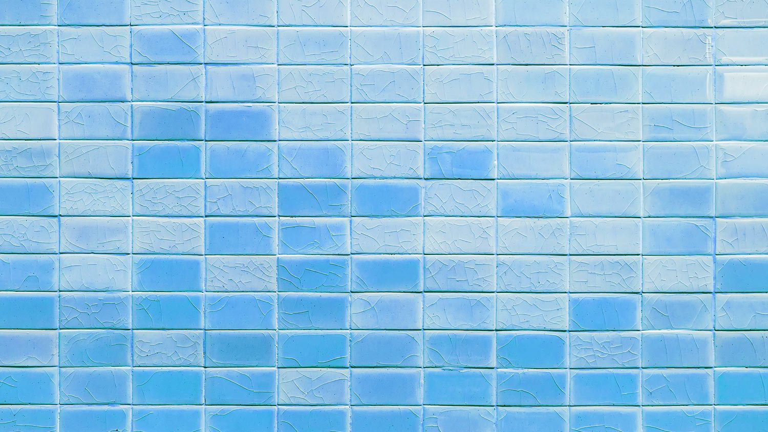 Light blue mosaic tiles texture background