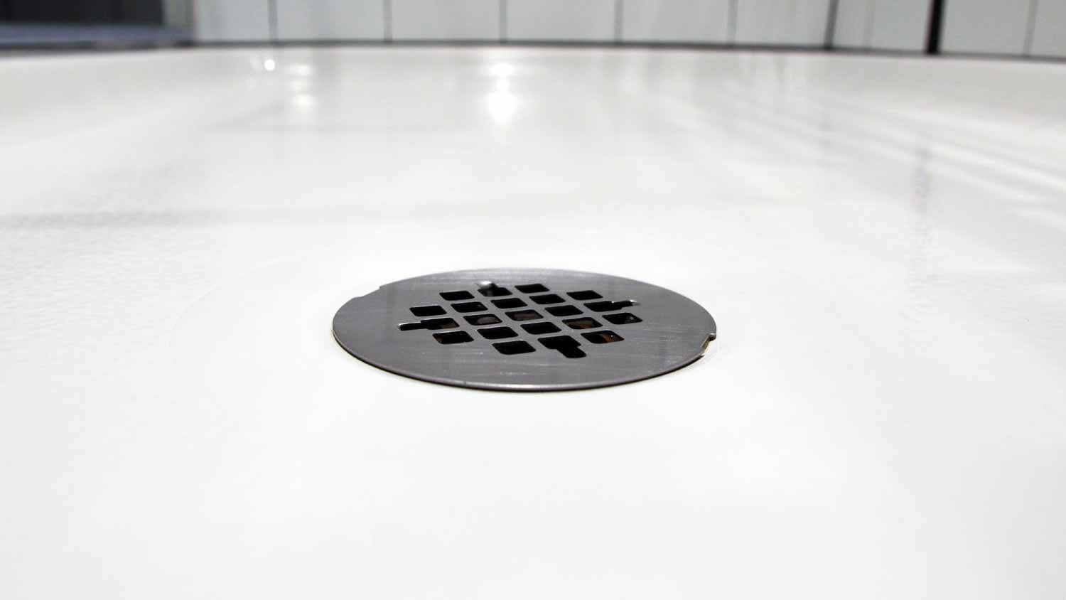 Clean shower drain