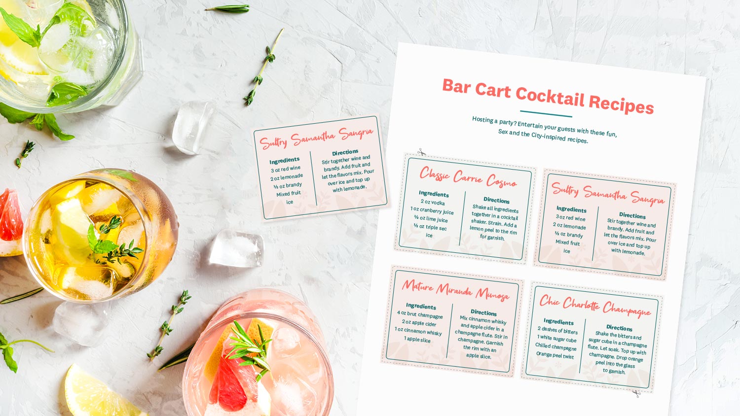 Download bar-cart apartment Cocktail Recipes 