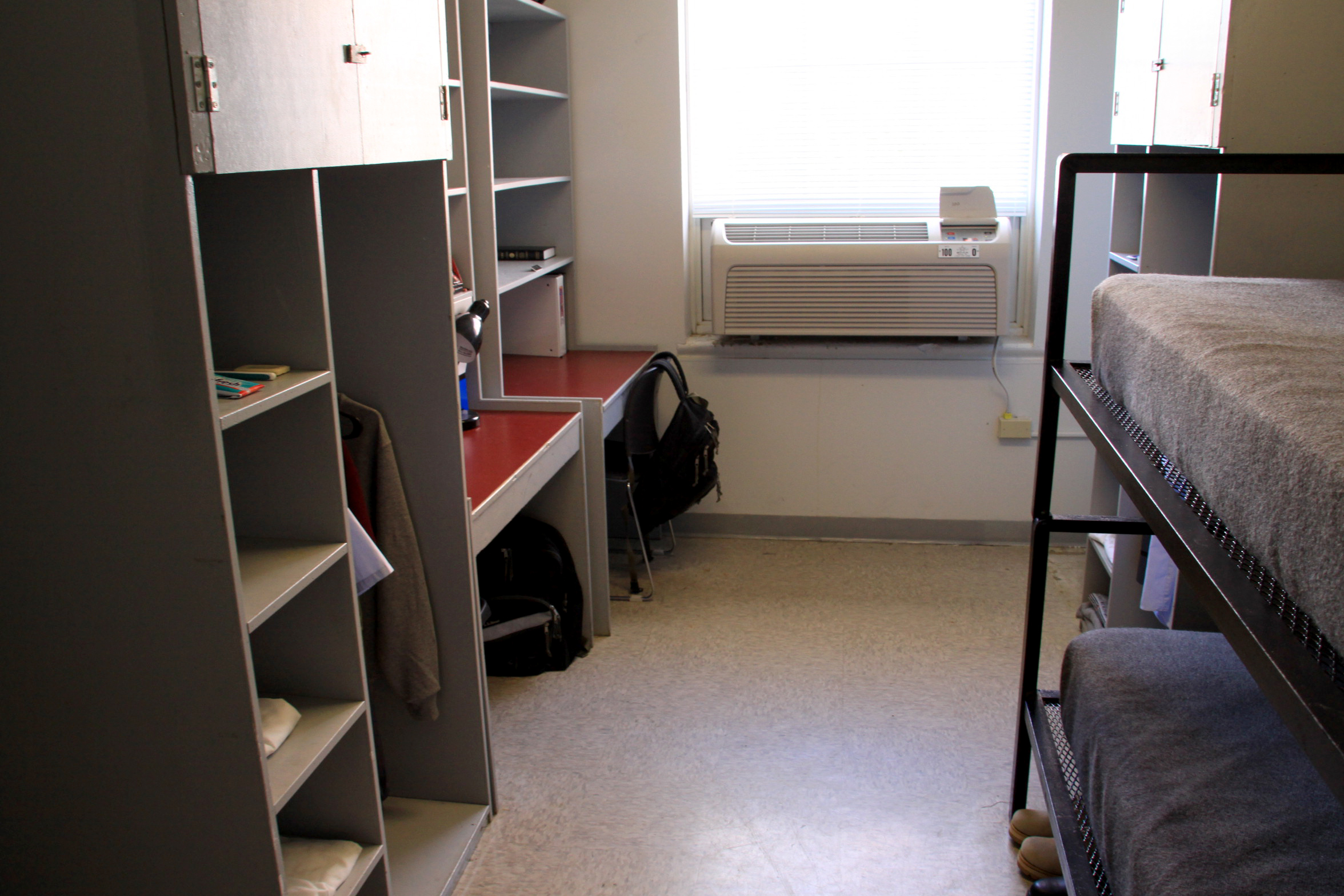college dorm room