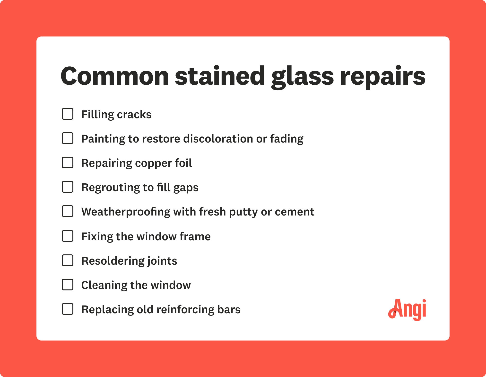 9 common stained glass repairs, including filling cracks, repairing copper foil, and resoldering joints