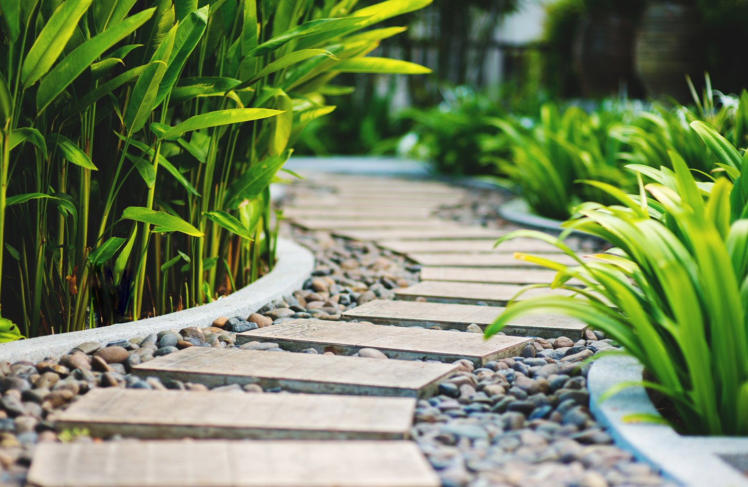 concrete pavers walkway