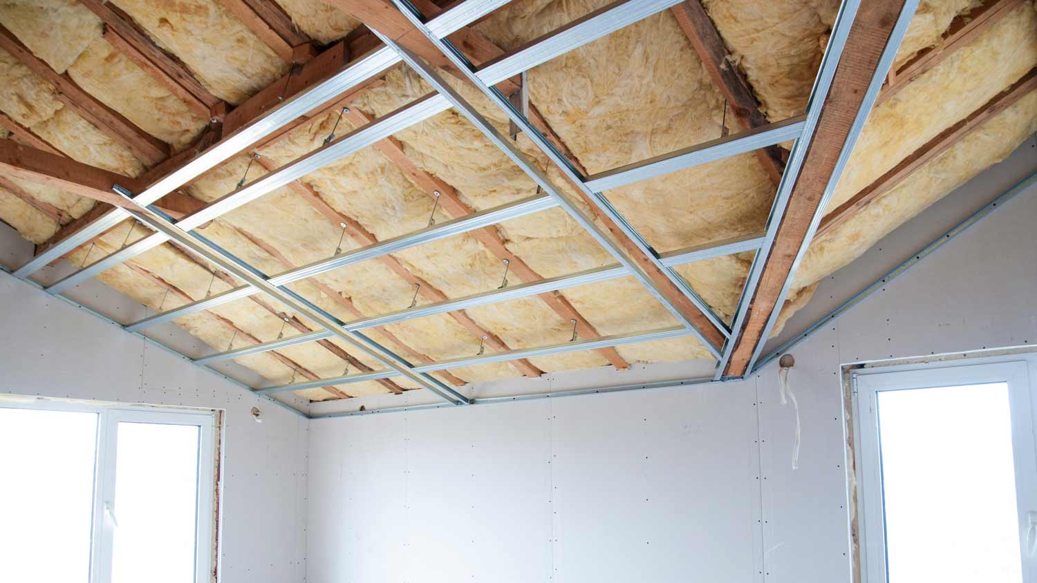 construction of ceiling insulation