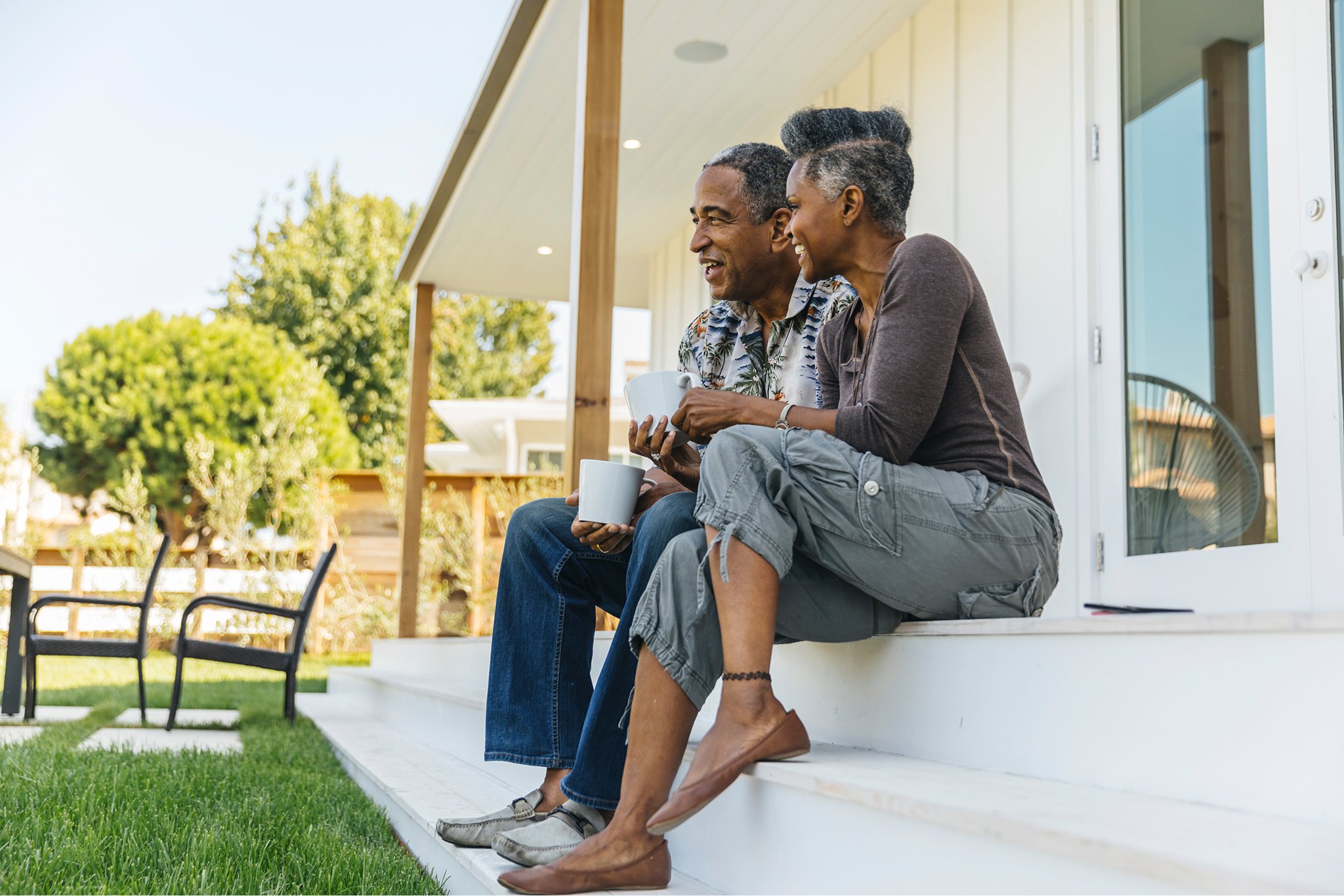 Couple on Porch