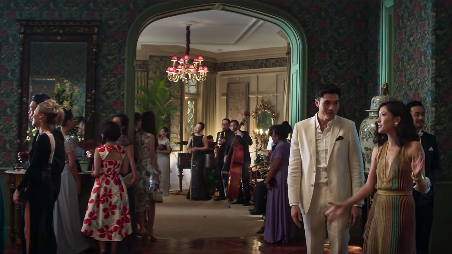 A still from the movie Crazy Rich Asians