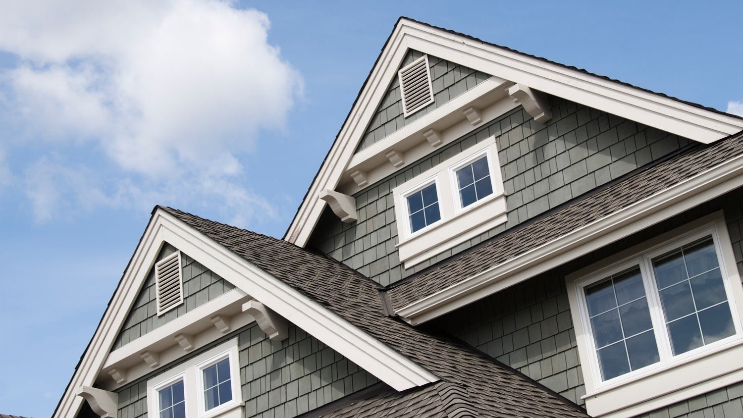 Details of a house roof