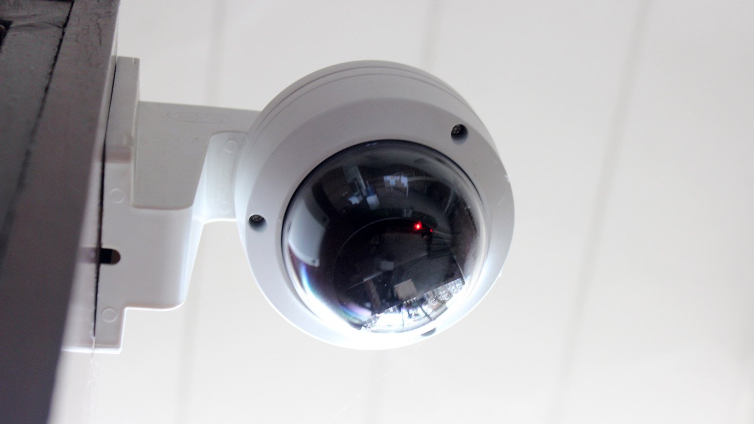 dome security camera outside home