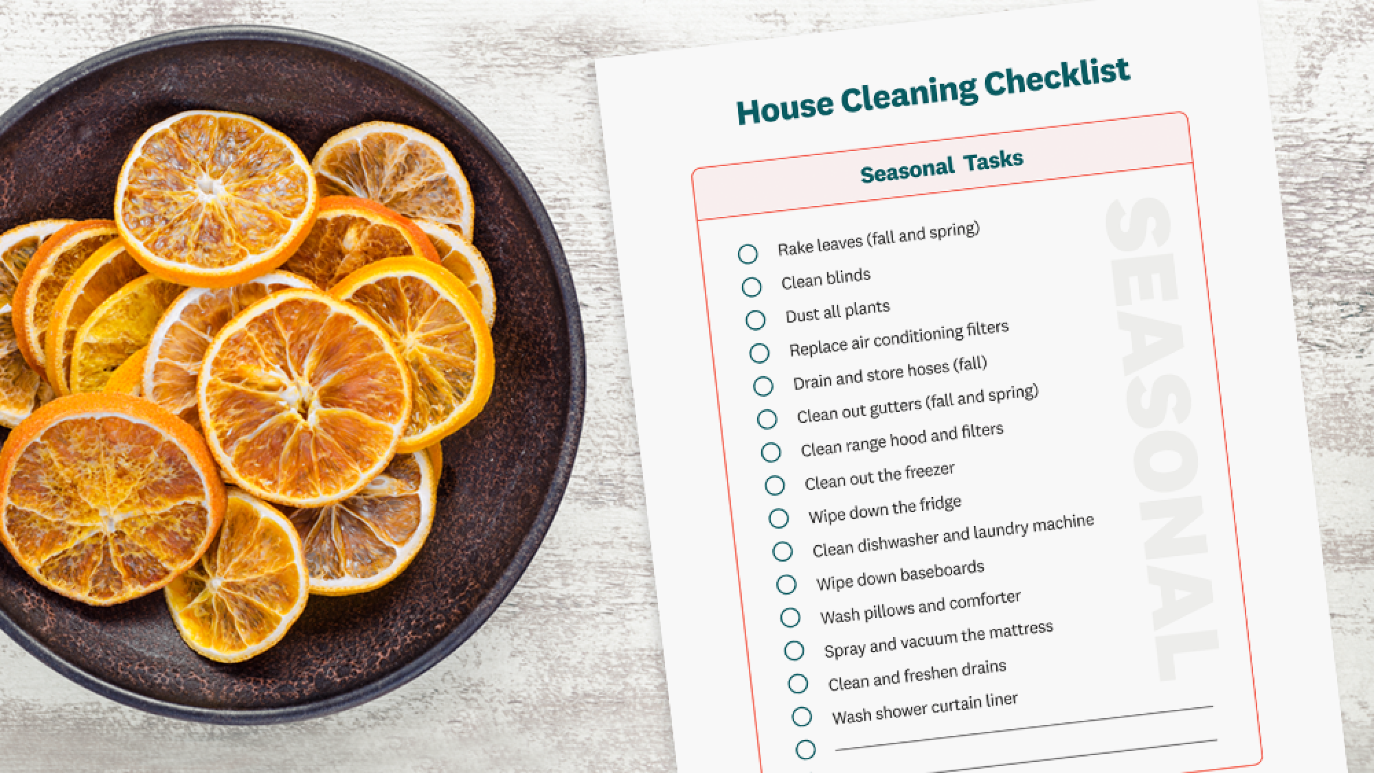 Zen Home's Must Have Holiday & Parties Cleaning Checklist