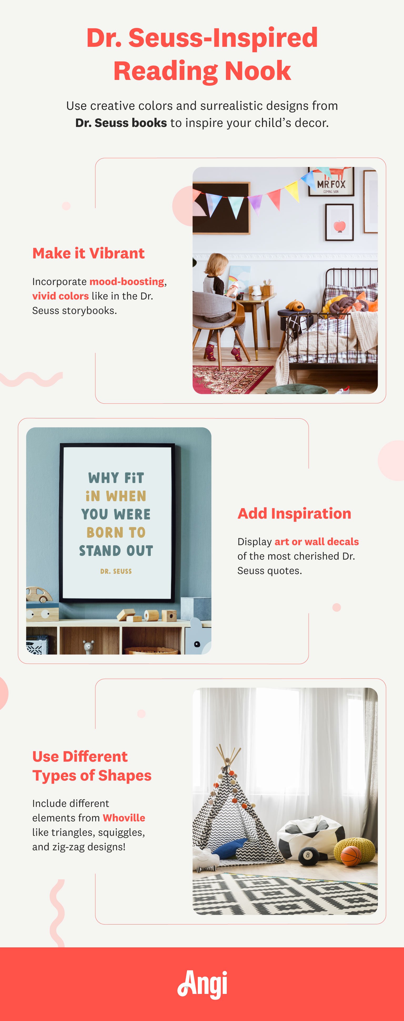 Dr. Seuss-inspired moodboard infographic