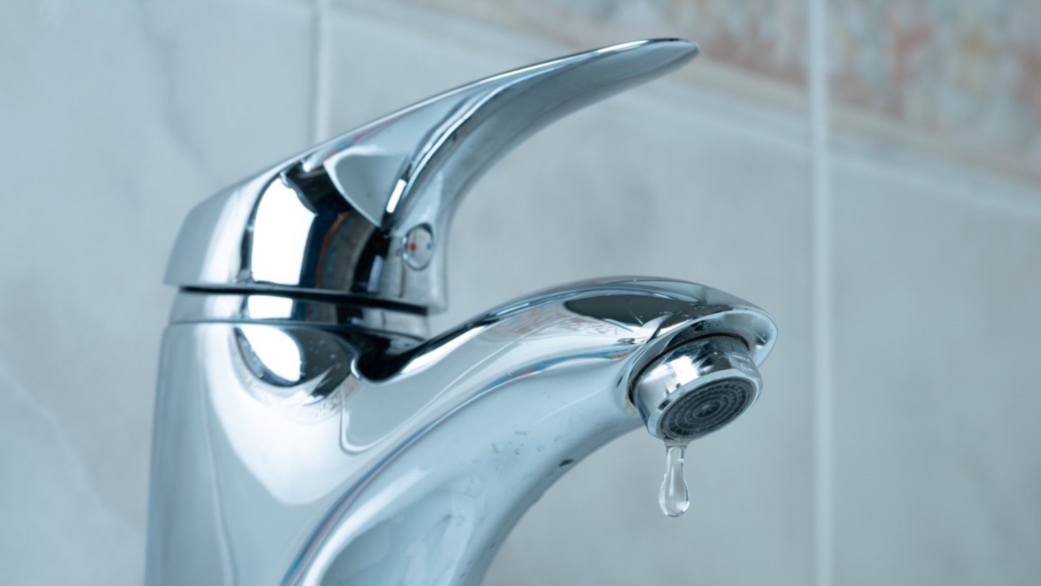 water dripping from tap