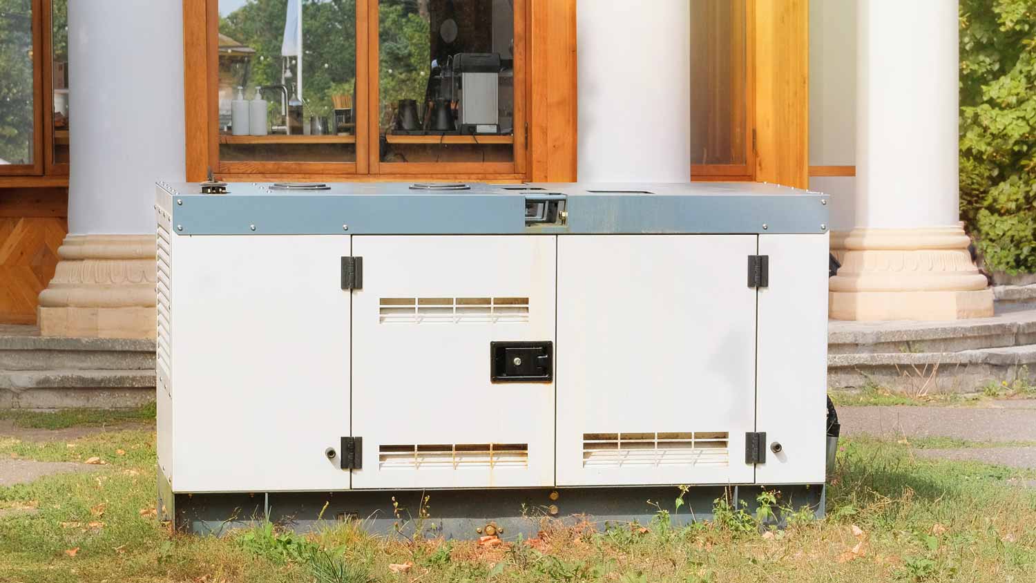 emergency power supply outside home