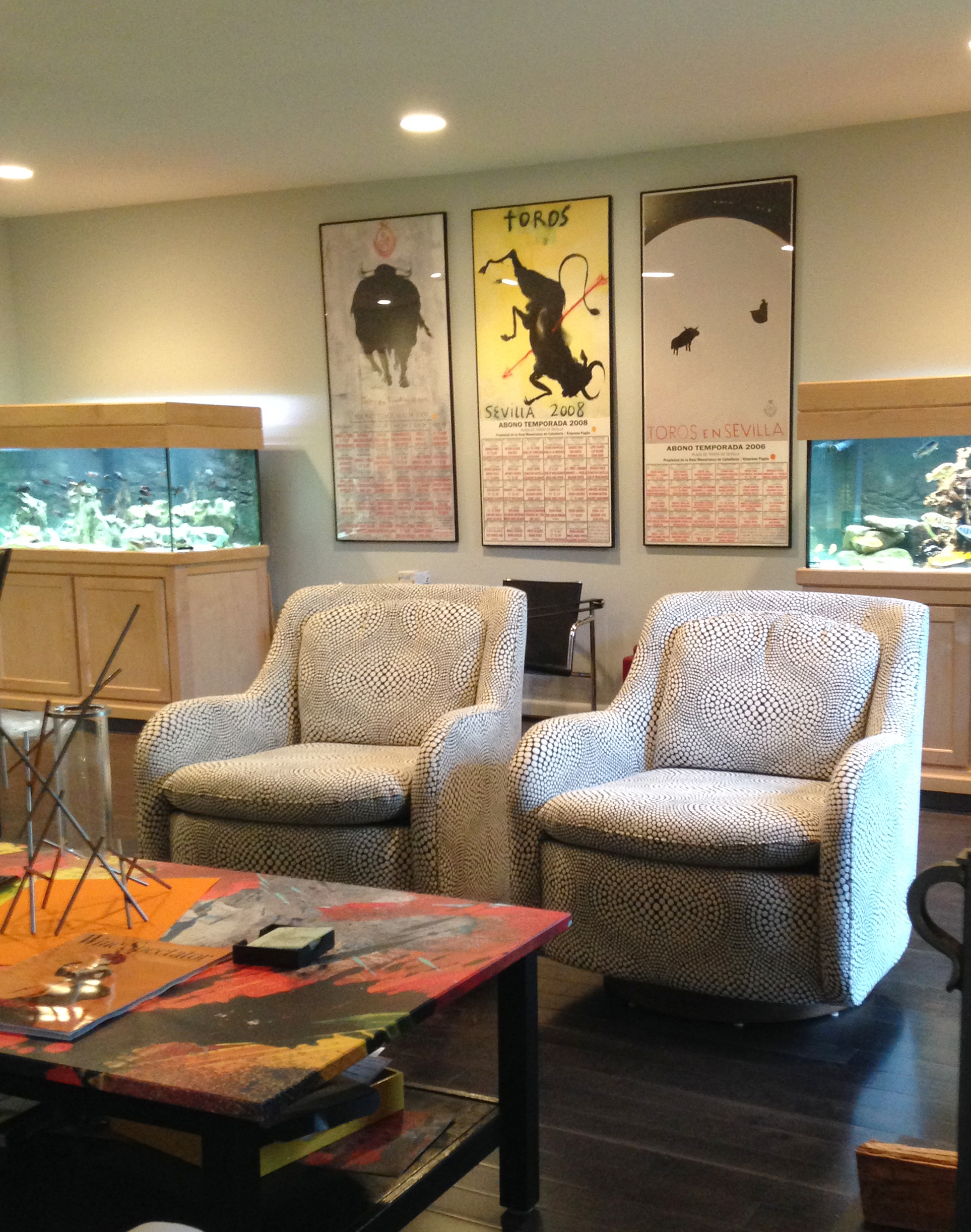 fun modern living room