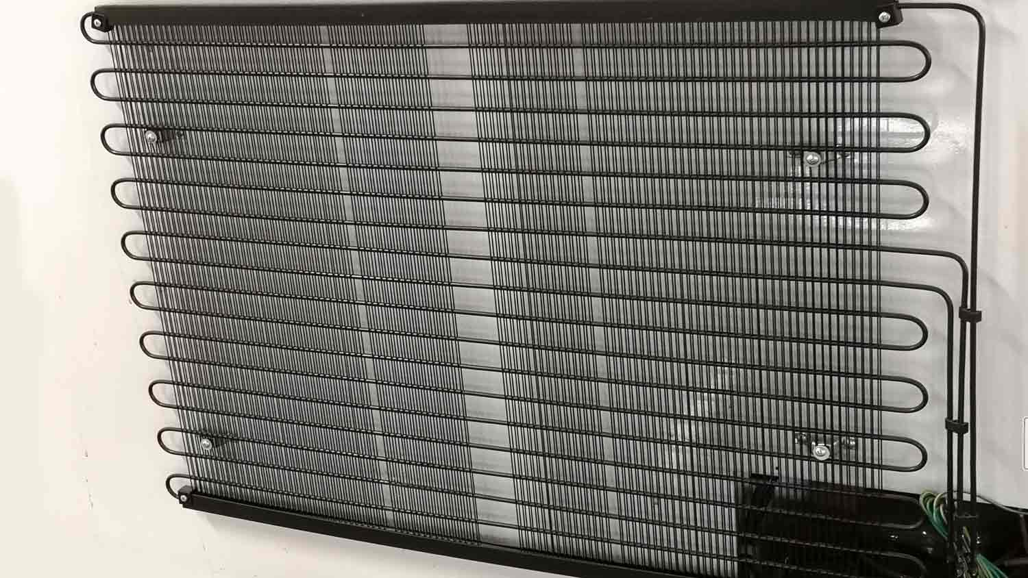 condenser coils on fridge