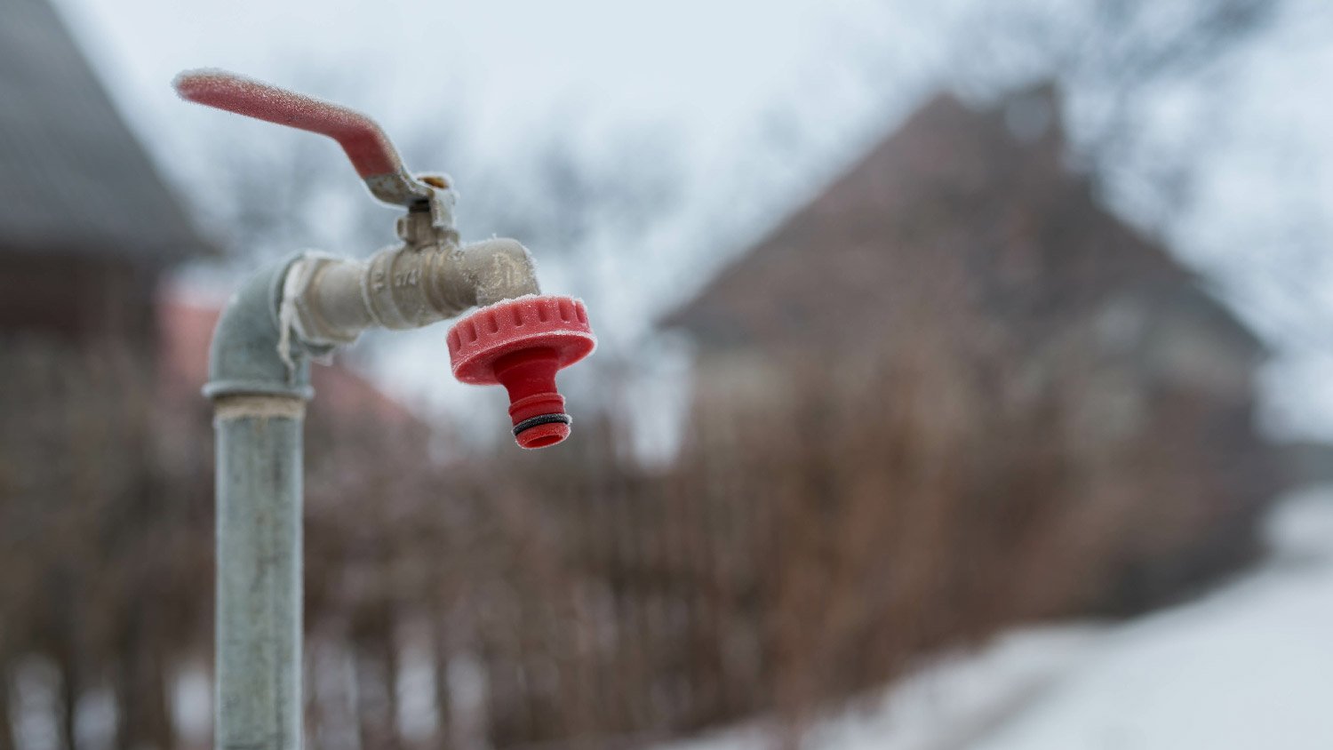 A frost free hose bib