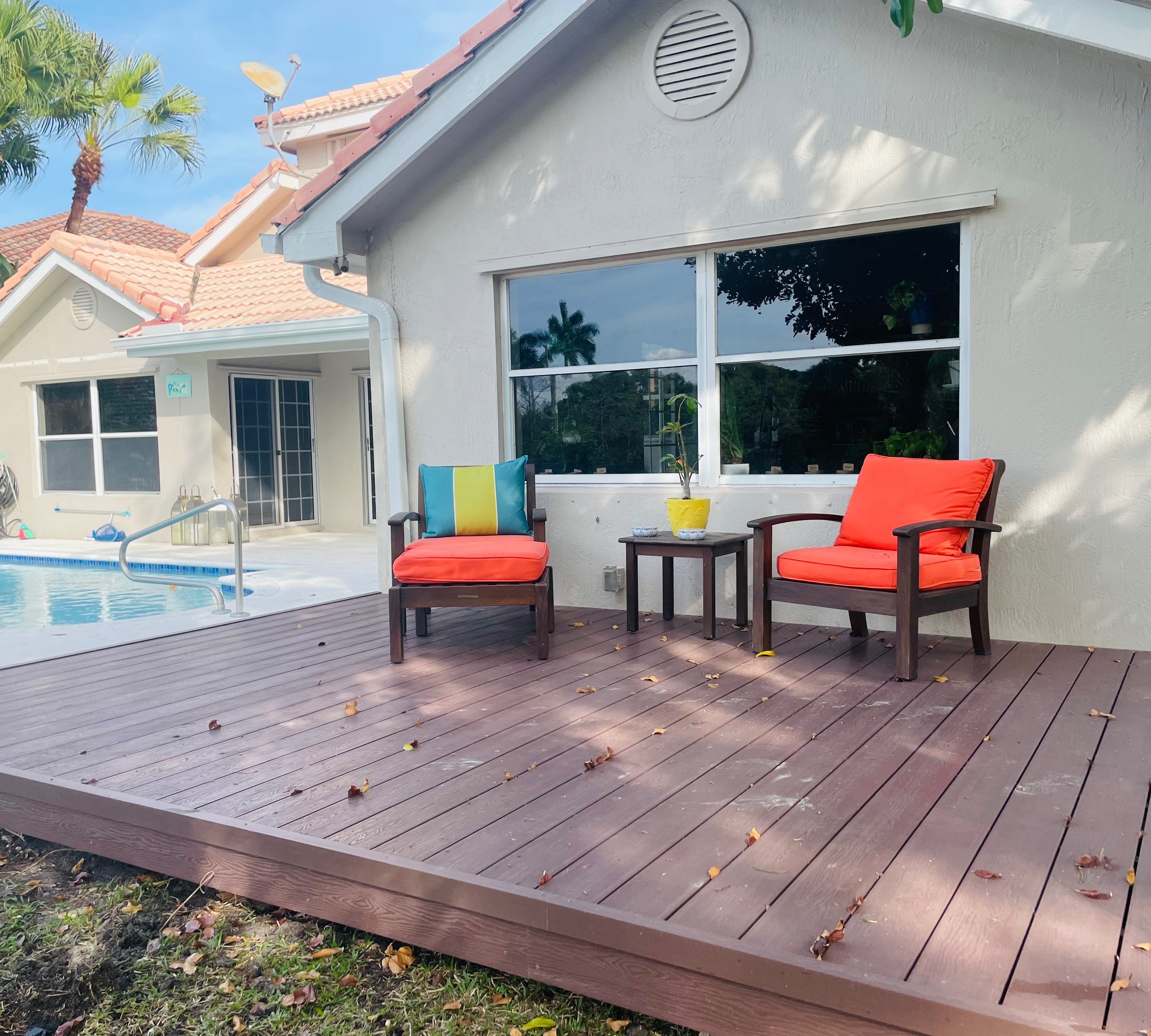 painted deck