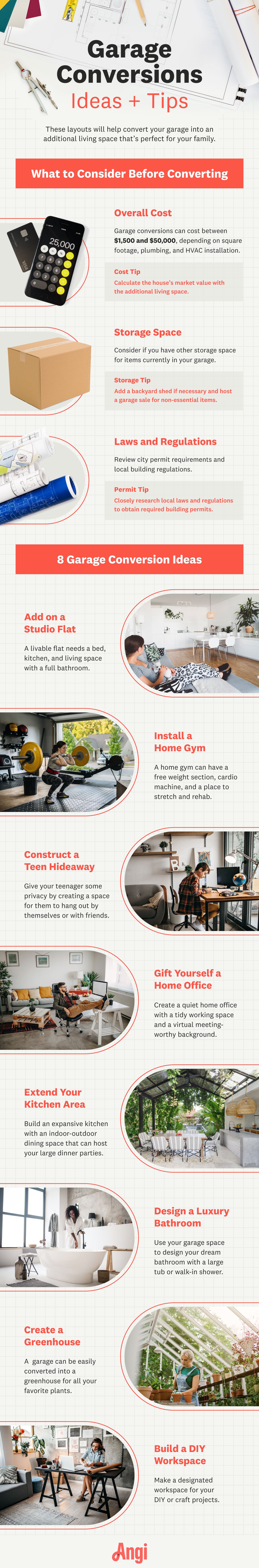 garage conversion ideas and what to consider before converting
