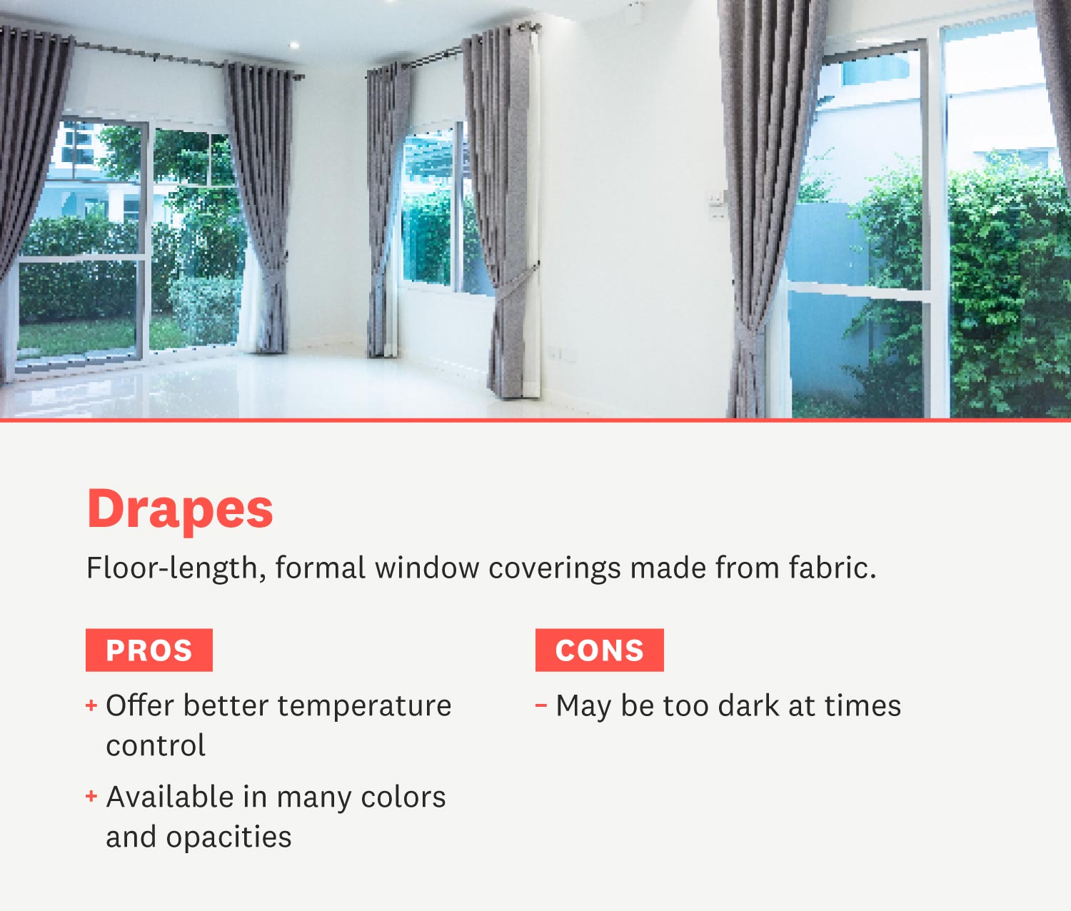 drapes