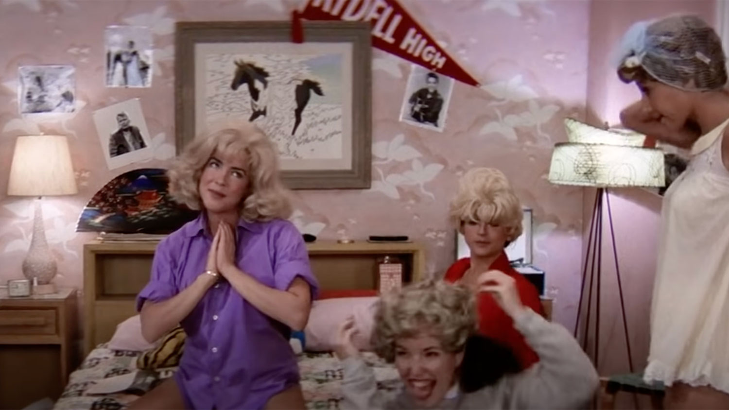 A still from the movie Grease