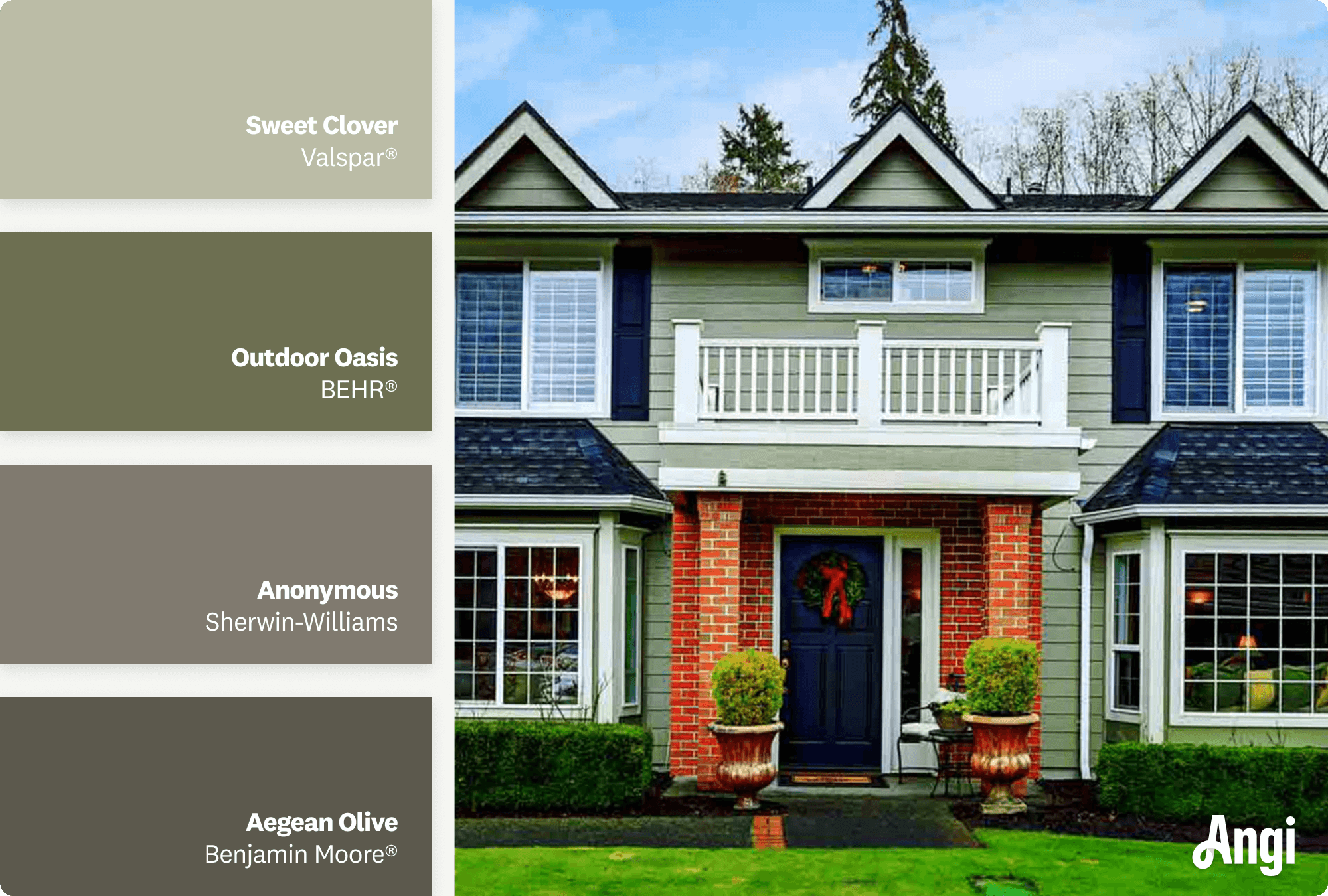 Colonial Exterior Paint Colors