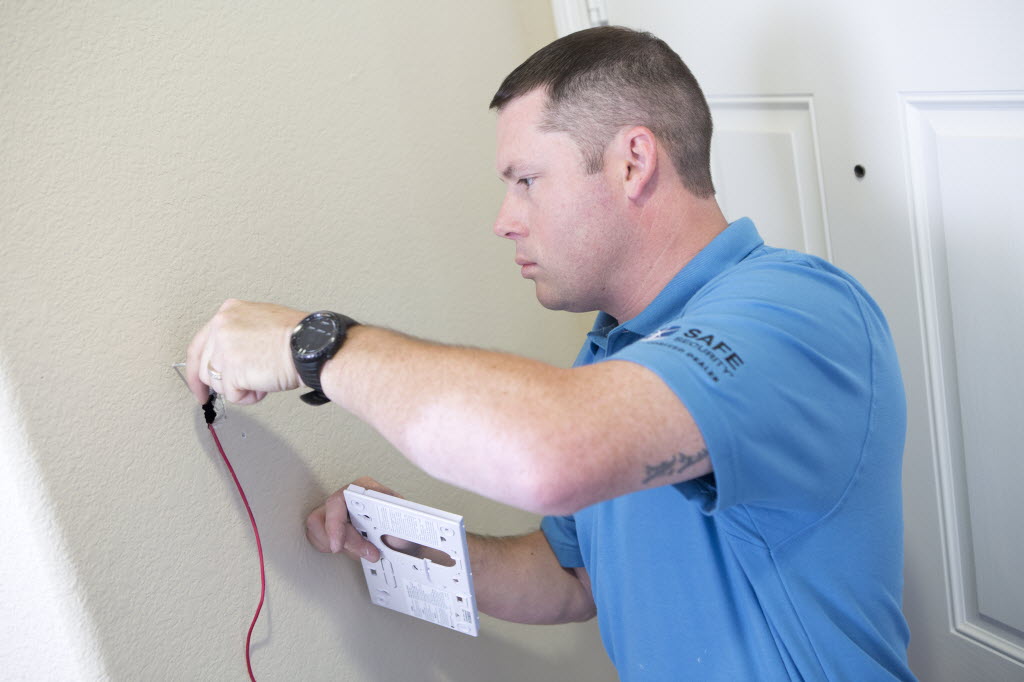Security system installation
