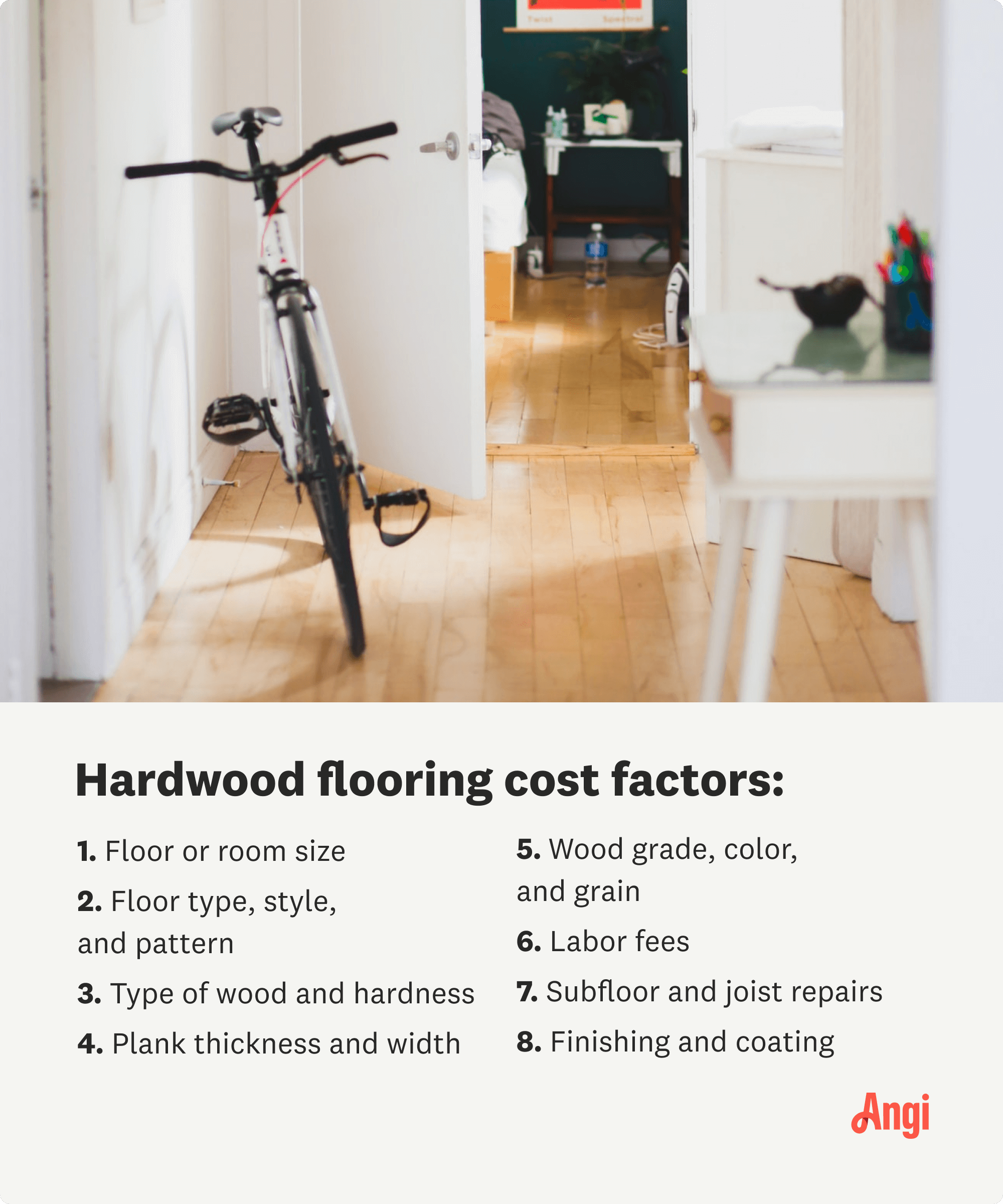 5 cost factors for hardwood flooring installation, including carpet removal