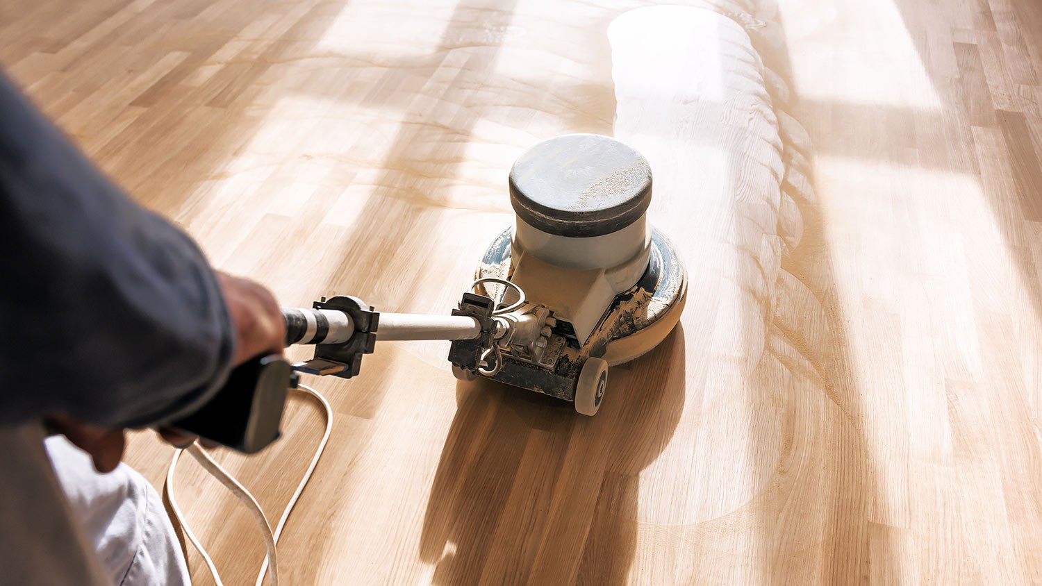 Refinished hardwood floors