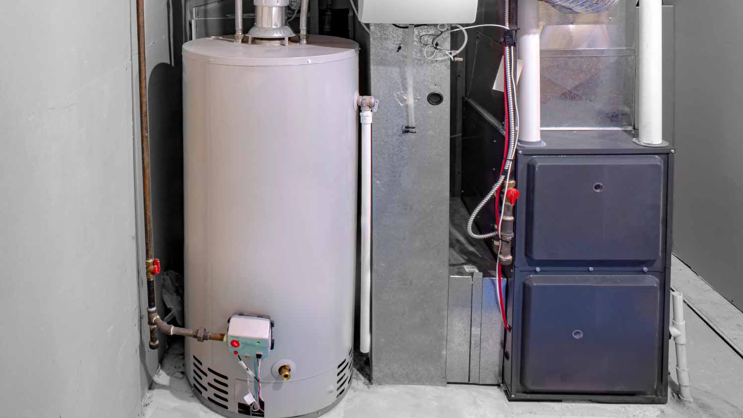 high efficiency furnace with a residential gas