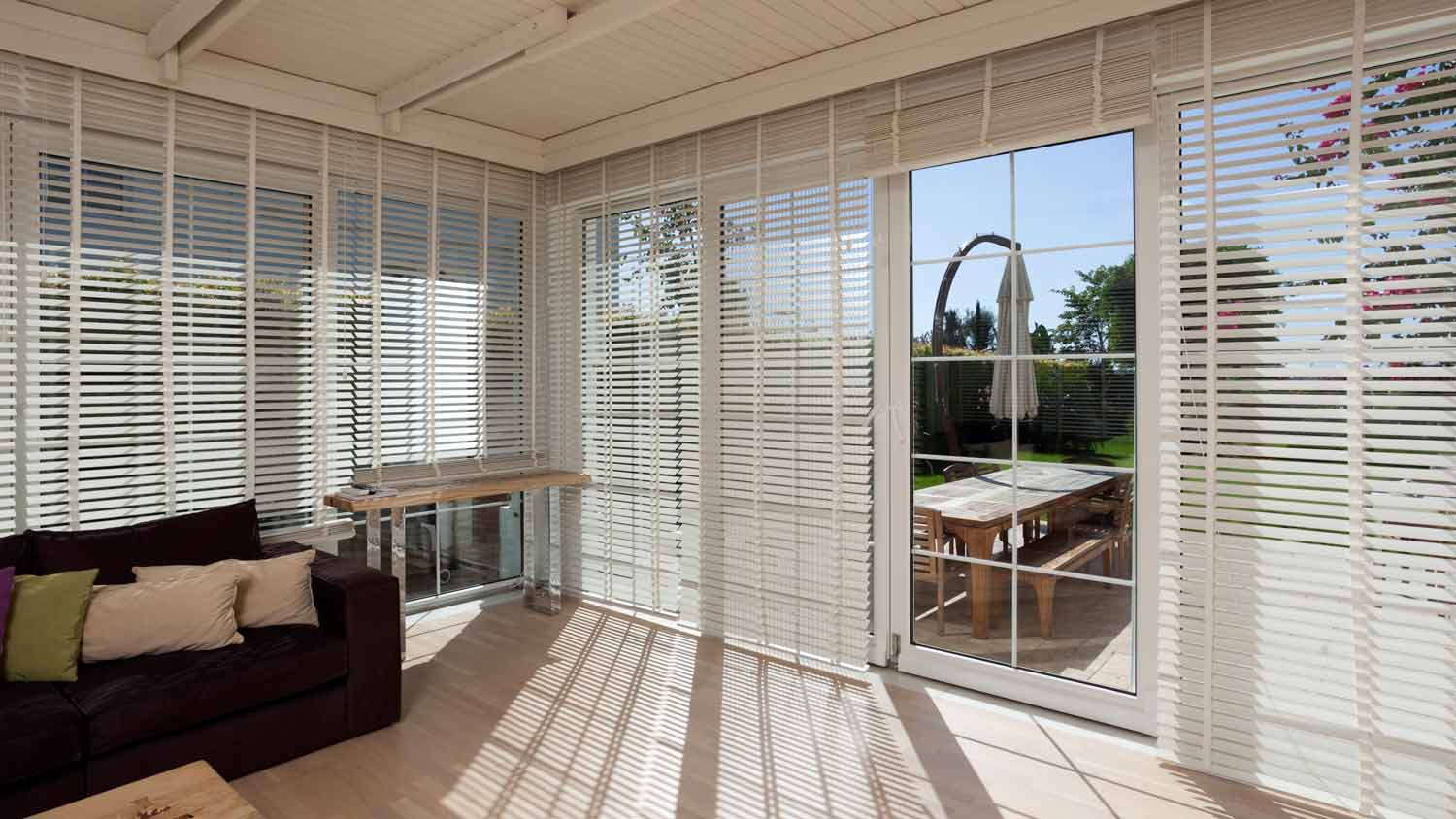 home with Jalousie windows