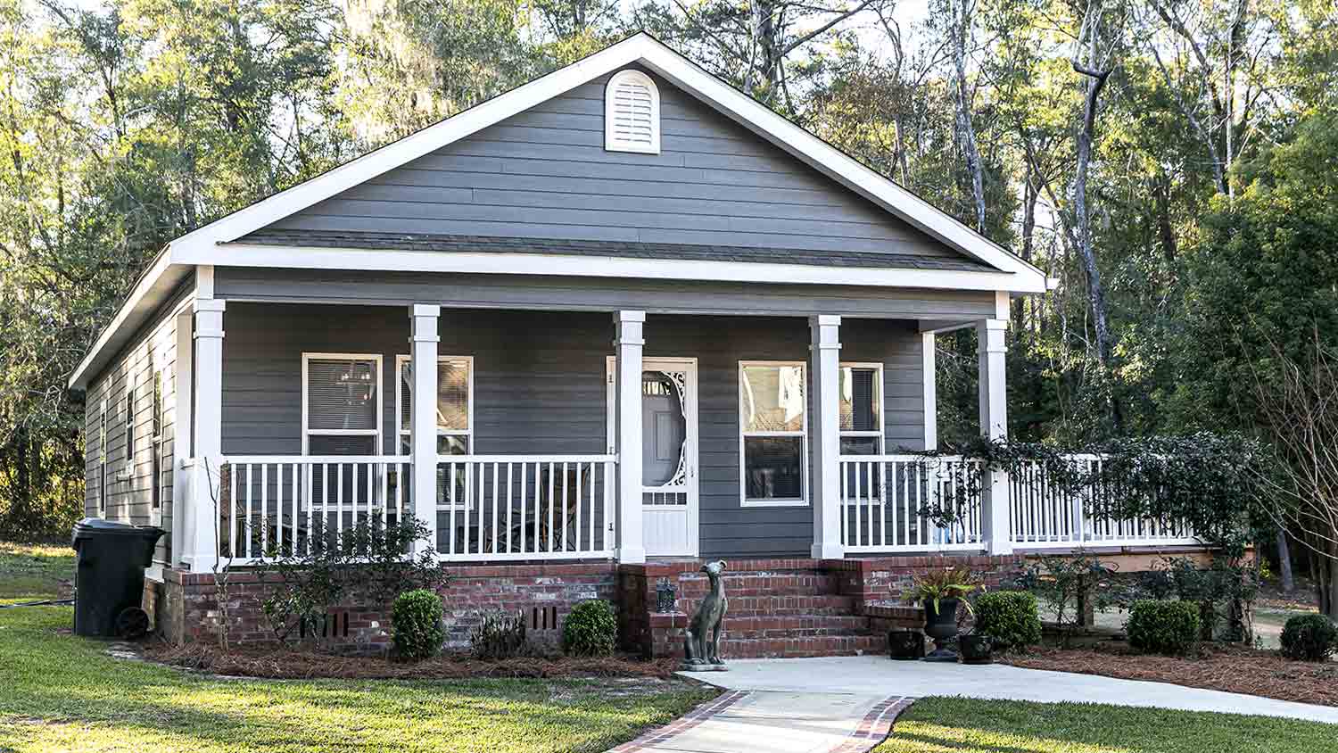 house with coastal gray vinyl siding