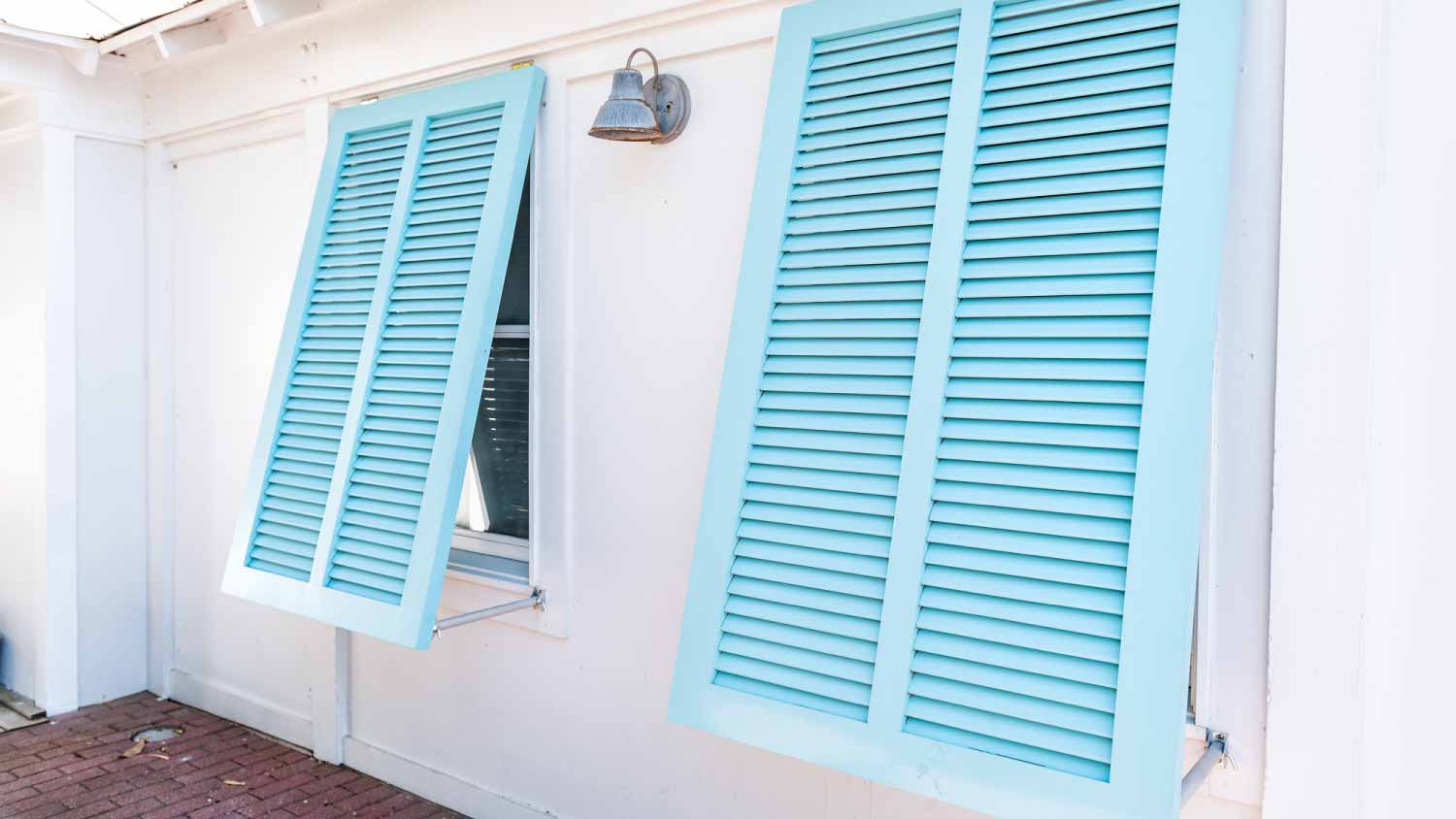 hurricane window shutters