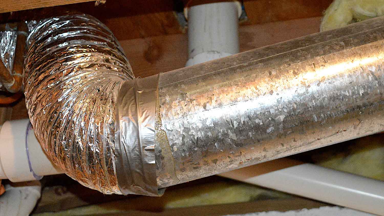 An HVAC ventilation