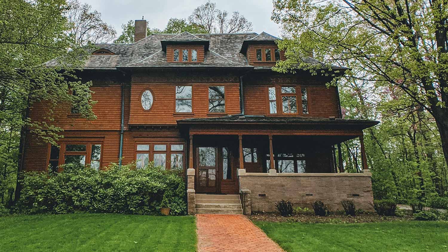 Impermeable pavers pave the way to a historic home