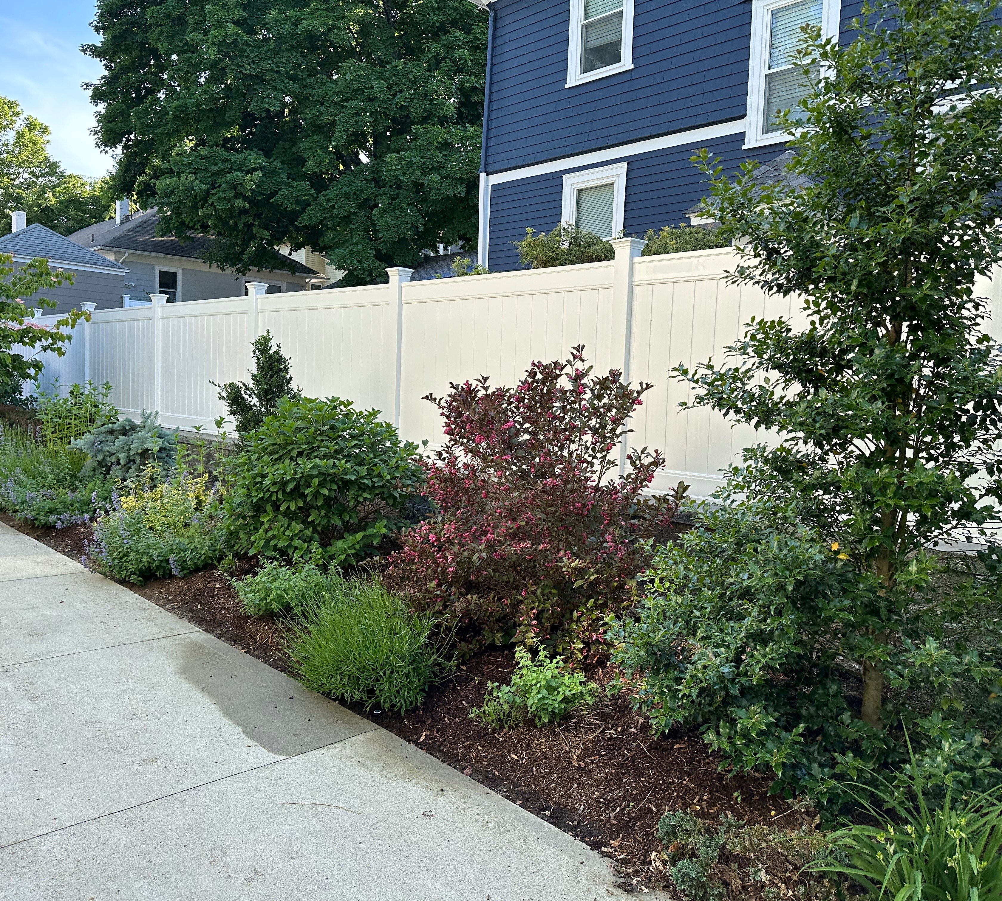 Jax Pro white fence